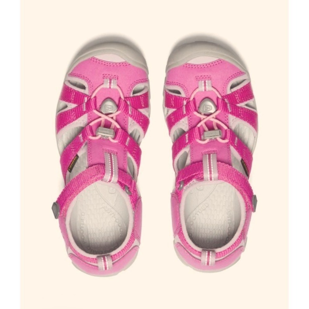 KEEN‎ Seacamp II CNX Sport Waterproof Hybrid Sandals Closed Toe Pink Big Kids 6